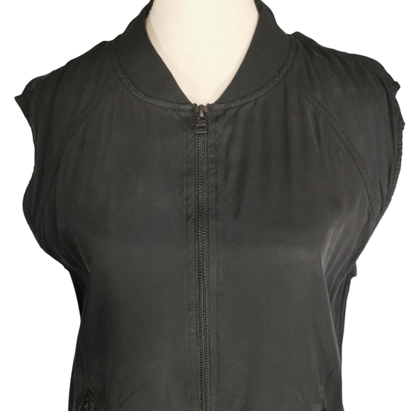 Athleta Derek Lam 10C Studio Dress Black Size M - Picture 2 of 9